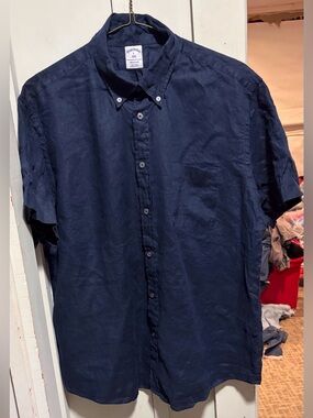 Mens brooks brothers shirt size L